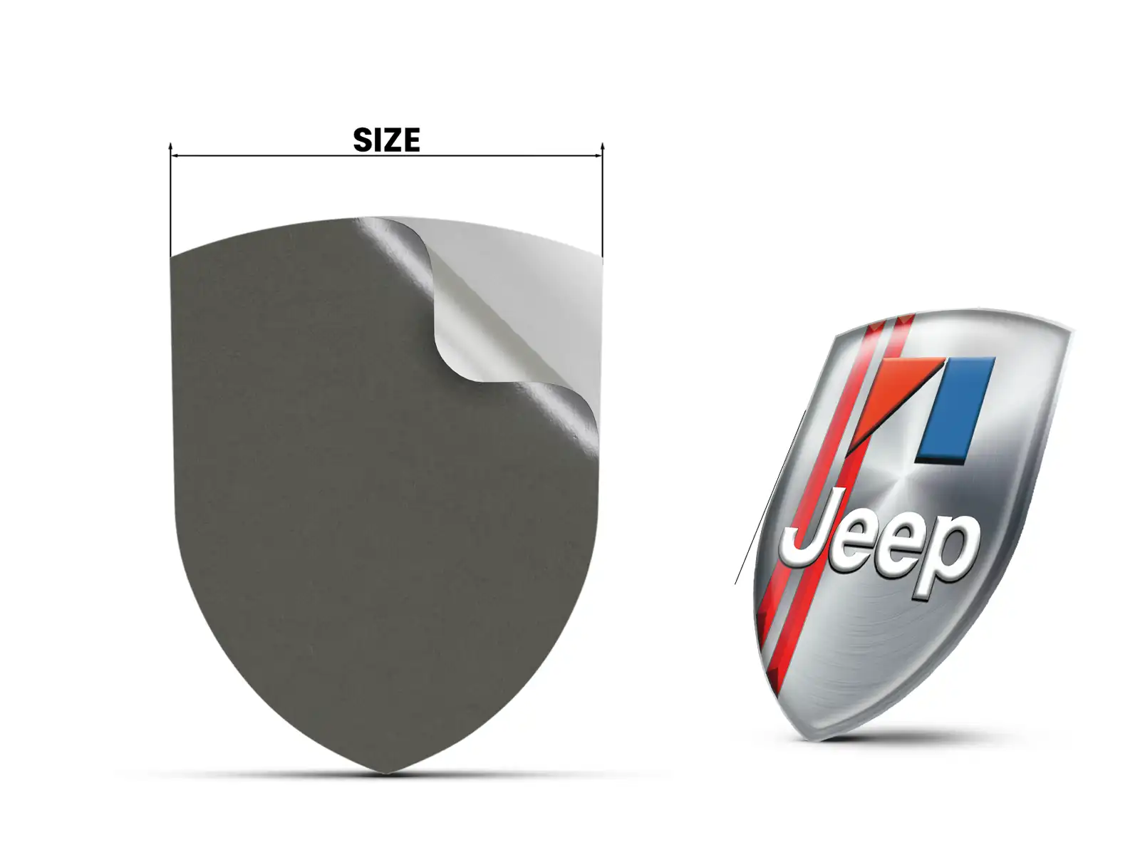 Jeep Car Silicone Logo Max Durable Stylish Pro Performance